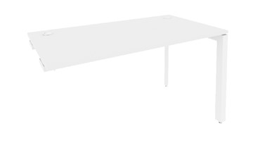 Стол-приставка к тумбе O.MP-SPR-3.7 Белый/Белый бриллиант в Магадане