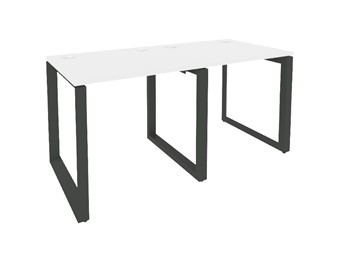 Письменный стол O.MO-RS-2.0.8, Антрацит/Белый бриллиант в Магадане