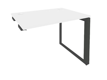 Приставной стол O.MO-SPR-1.7 Антрацит/Белый бриллиант в Магадане