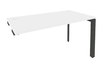 Приставной стол O.MP-SPR-3.7 Антрацит/Белый бриллиант в Магадане