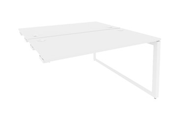 Стол приставка O.MO-D.SPR-4.8 Белый/Белый бриллиант в Магадане