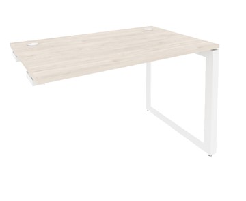 Приставной стол к тумбе O.MO-SPR-3.8 Белый/Денвер светлый в Магадане