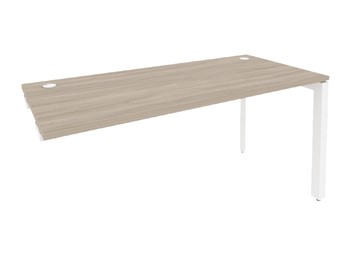 Приставной стол к тумбе O.MP-SPR-4.7 Белый/Дуб Аттик в Магадане