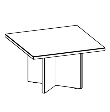 Конференц-стол ТСТ 1212 Z (1200x1200x750) в Магадане - изображение