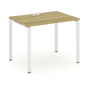 Письменный стол Concept CN.SP-001 металл Белый/Дуб Винченцо в Магадане