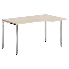 Письменный стол для персонала правый XTEN GLOSS  Бук Тиара  XGCET 149.1 (R) (1400х900х750) в Магадане