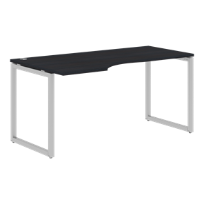 Письменный стол с боковым левым выступом XTEN-Q Дуб-юкон-серебро   XQCET 169 (L) (1600х900х750) в Магадане