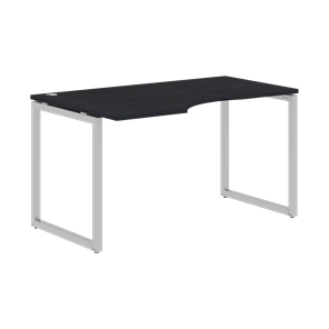 Письменный стол с боковым левым выступом XTEN-Q Дуб-юкон-серебро XQCET 149 (L) (1400х900х750) в Магадане