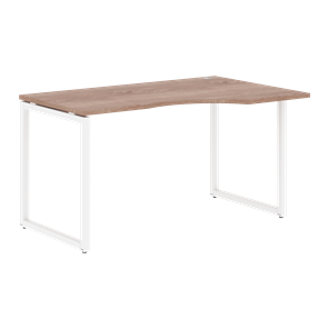 Письменный стол с боковым правым выступом XTEN-Q Дуб-сонома-белый XQCET 149 (R) (1400х900х750) в Магадане
