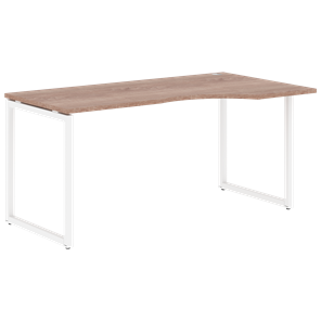 Письменный стол с боковым правым выступом XTEN-Q Дуб-сонома-белый XQCET 169 (R) (1600х900х750) в Магадане