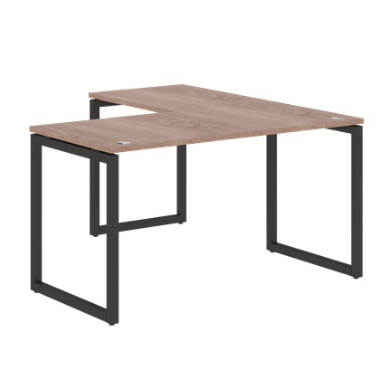 Письменный стол угловой левый XTEN-Q Дуб-сонома- антрацит XQCT 1415 (L) (1400х1500х750) в Магадане - изображение