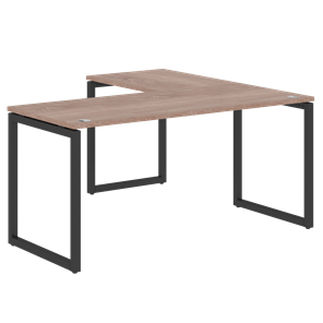 Письменный стол угловой левый XTEN-Q Дуб-сонома- антрацит XQCT 1615 (L) (1600х1500х750) в Магадане
