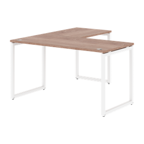 Письменный стол угловой правый XTEN-Q Дуб-сонома- белый XQCT 1415 (R) (1400х1500х750) в Магадане