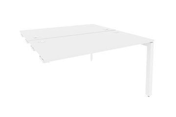 Стол приставной к тумбе O.MP-D.SPR-3.7 Белый/Белый бриллиант в Магадане