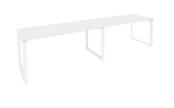 Стол в офис O.MO-RS-2.4.8, Белый/Белый бриллиант в Магадане