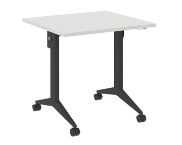 Мобильный стол X.M-1.7, Металл антрацит/Белый бриллиант в Магадане