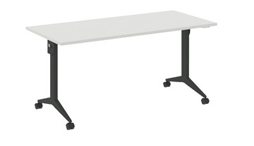 Складной мобильный стол X.M-5.7, Металл антрацит/Белый бриллиант в Магадане