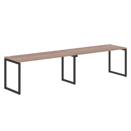 Конференц-стол  XTEN-Q Дуб-сонома-антрацит XQWST 3270 (3206х700х750) в Магадане - изображение