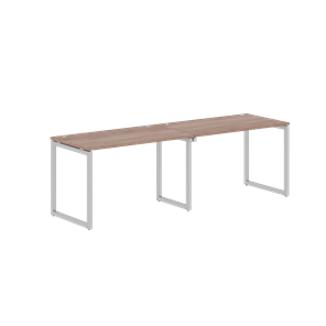 Стол для конференций XTEN-Q Дуб-сонома-серебро XQWST 2470 (2406х700х750) в Магадане