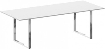 Конференц-стол Metal system direct БО.ПРГ-240 Белый в Магадане