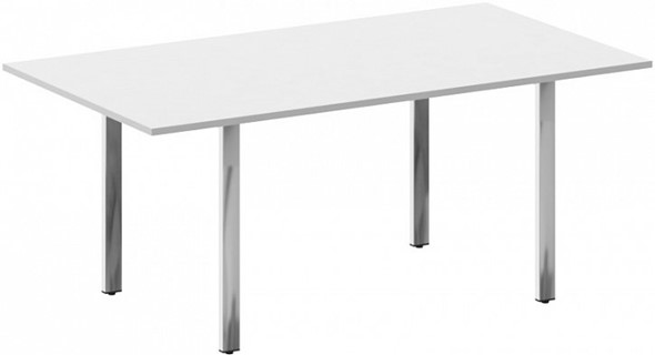 Переговорный стол Metal system direct БП.ПРГ-180 Белый в Магадане - изображение