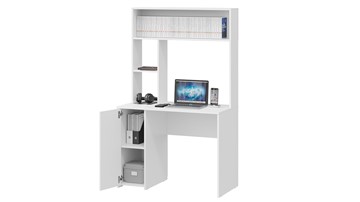 Компьютерный стол Тип 1 (Белый Ясень) в Магадане - предосмотр 1