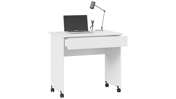 Письменный стол Diamond тип 2 (Белый) в Магадане - изображение 1