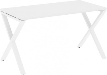 Стол на металлокаркасе Loft VR.L-SRX-3.7, Белый Бриллиант/Белый металл в Магадане