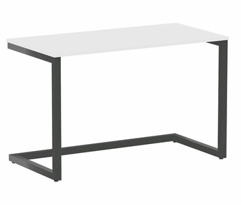 Стол на металлокаркасе VR.SP-2-118, Антрацит/Белый в Магадане