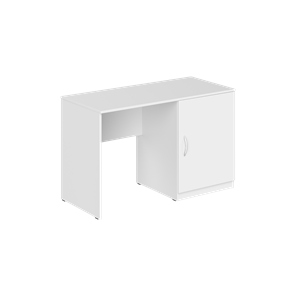 Стол с тумбой под холодильник KANN KTFD 1255 R Правый 1200х550х750 мм. Белый в Магадане