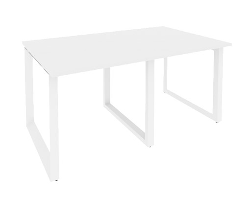 Стол для совещаний O.MO-PRG-2.0 Белый/Белый бриллиант в Магадане - изображение