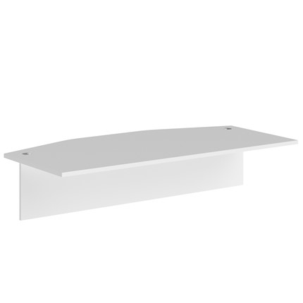 Приставка к столу полукрулая XTEN Белый  XET 189-1 (1800х914х25) в Магадане - изображение