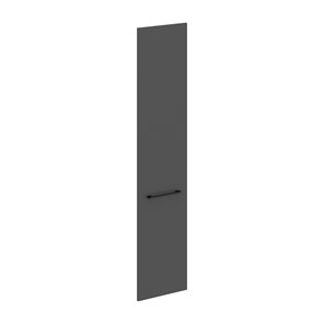 Дверь для шкафа высокая MORRIS TREND Антрацит/Кария Пальмира MHD 42-1 (422х1900х18) в Магадане