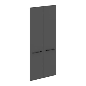 Дверь высокая MORRIS TREND Антрацит/Кария Пальмира MHD 42-2 (844х1900х18) в Магадане