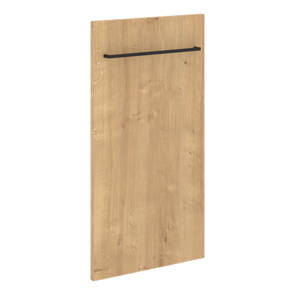 Дверь глухая низкая LOFTIS Дуб Бофорд LLD 40-1 (394х18х734) в Магадане - изображение