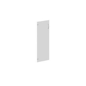 Дверь стеклянная средняя прозрачная Комфорт 40x0.4x116 (1шт.) К 623 в Магадане