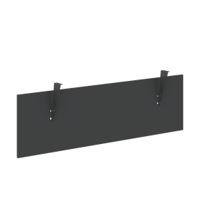 Фронтальная подвесная панель FORTA Черный Графит-Черный Графит-Бук FDST 1340 (1380х18х404) в Магадане