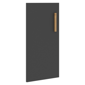 Дверь для шкафа низкая левая FORTA Черный ГрафитFLD 40-1(L) (396х18х766) в Магадане