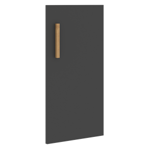 Низкая дверь для шкафа правая FORTA Черный Графит FLD 40-1(R) (396х18х766) в Магадане