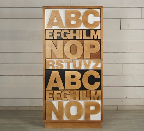 Комод Alphabeto Birch (AN-09ETG/4) в Магадане - изображение