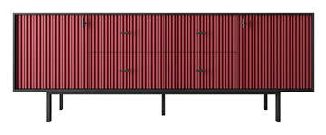 Комод с дверцами и ящиками Emerson (EM19/red/L) в Магадане - предосмотр