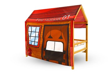 Игровая накидка для кровати-домика Svogen «Пожарная станция» в Магадане - предосмотр 1