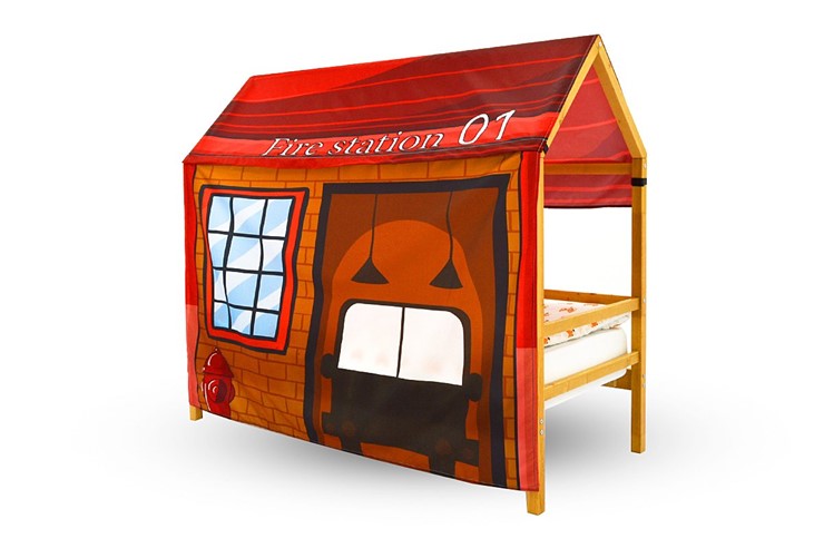 Игровая накидка для кровати-домика Svogen «Пожарная станция» в Магадане - изображение 1