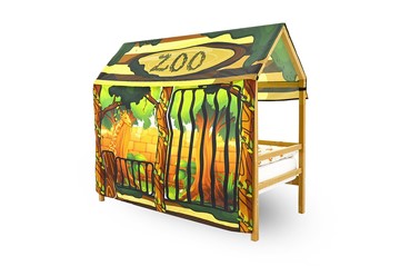 Игровая накидка для кровати-домика Svogen «Зоопарк» в Магадане - предосмотр 1