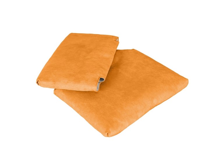 Чехлы на спинку и сиденье стула СУТ.01.040-01 Оранжевый, Замша в Магадане - изображение 1