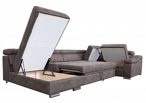 Угловой диван N-0-M П (П1+ПС+УС+Д2+Д5+П2) в Магадане - изображение 2