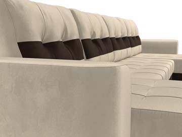 П-образный диван Честер, Бежевый/коричневый (вельвет) в Магадане - предосмотр 3