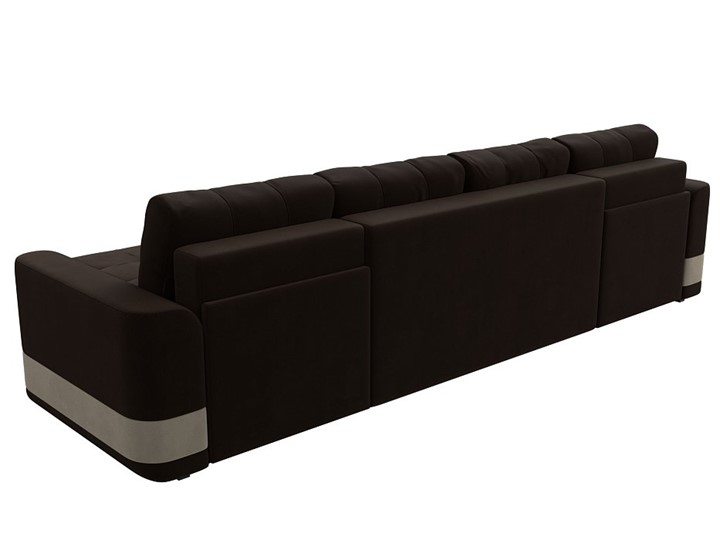 П-образный диван Честер, Коричневый/бежевый (вельвет) в Магадане - изображение 8