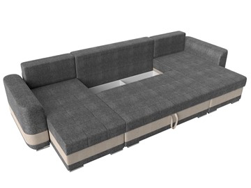 П-образный диван Честер, Серый/бежевый (рогожка) в Магадане - предосмотр 6