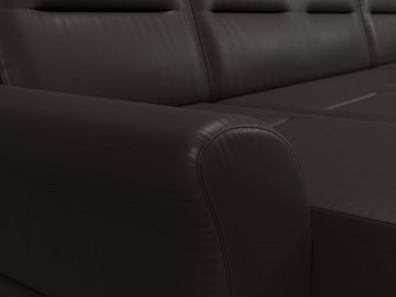 П-образный диван Клайд, Коричневый (Экокожа) в Магадане - предосмотр 5